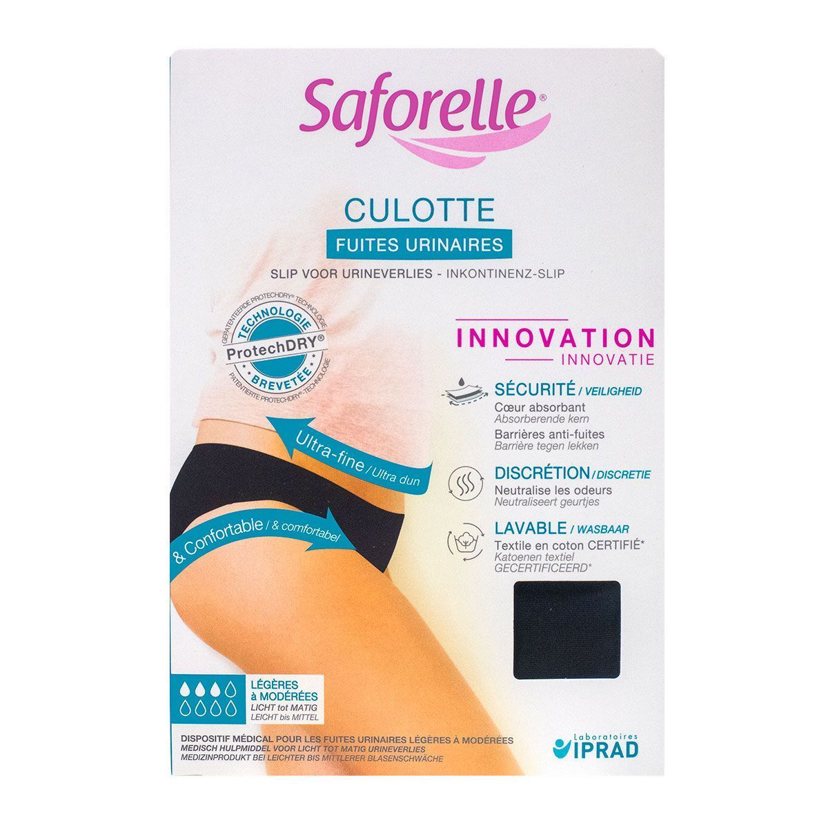 Saforelle Culotte Fuites Urinaires Taille 42 1 unité