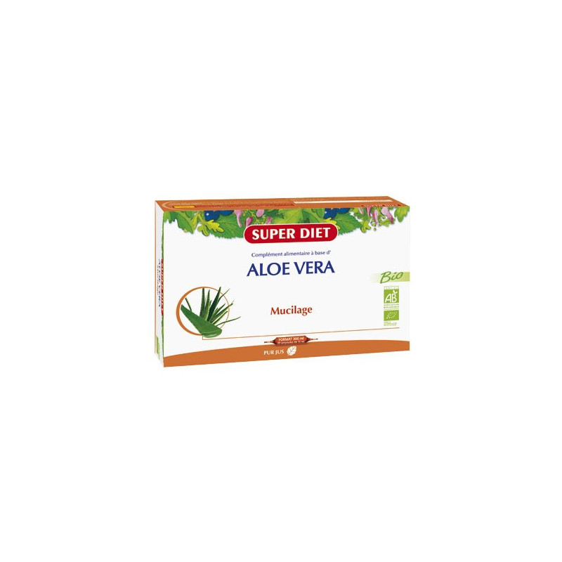 Aloe Vera Bio - 20 ampoules