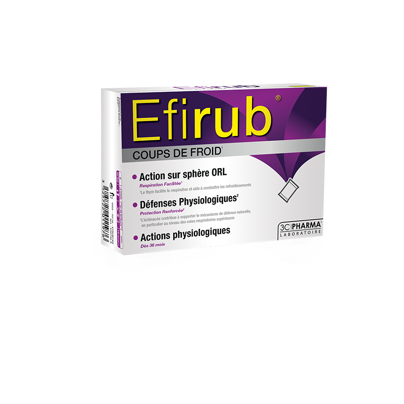 Efirub® Coups de Froid - 16 sachets