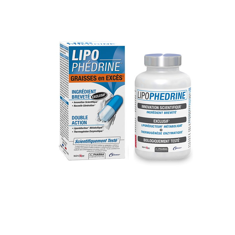 3C PHARMA Lipophédrine® - 80 gélules.