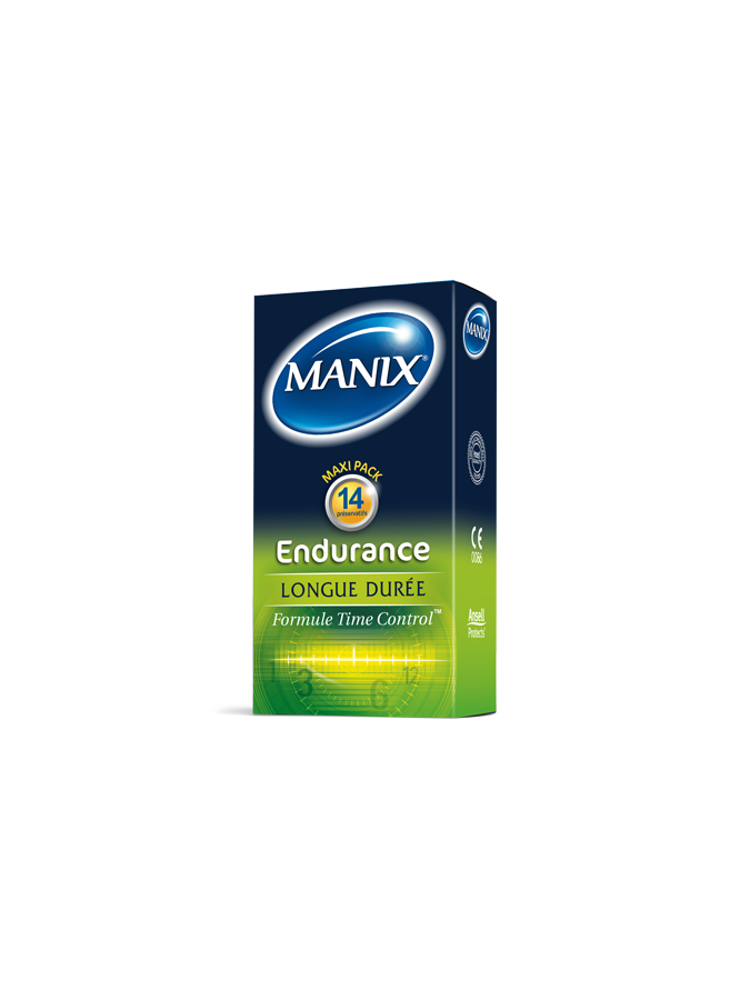 Manix Endurance, Boîte de 14 préservatifs