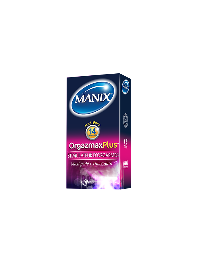 Orgazmax Plus, boîte de 14 préservatifs