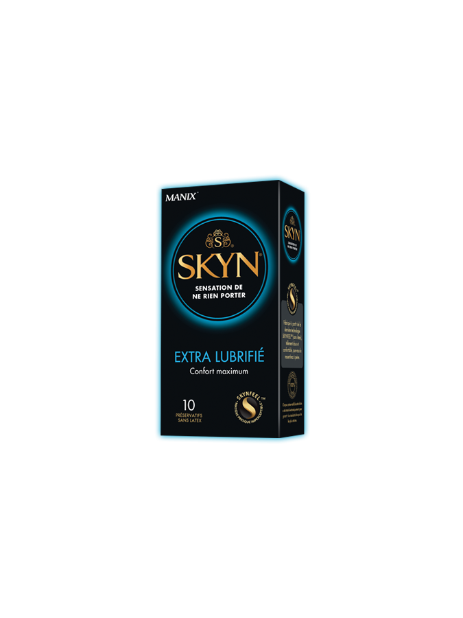 SKYN Extra-lubrifié, boîte de 10 préservatifs