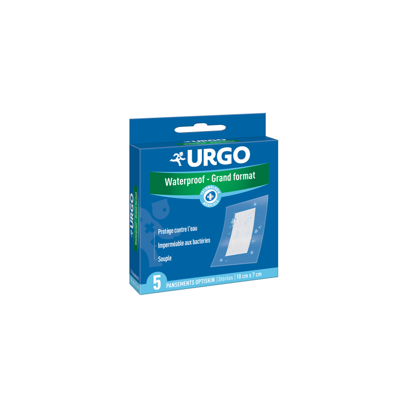 URGO Waterproof Grand Format - 5 pansements