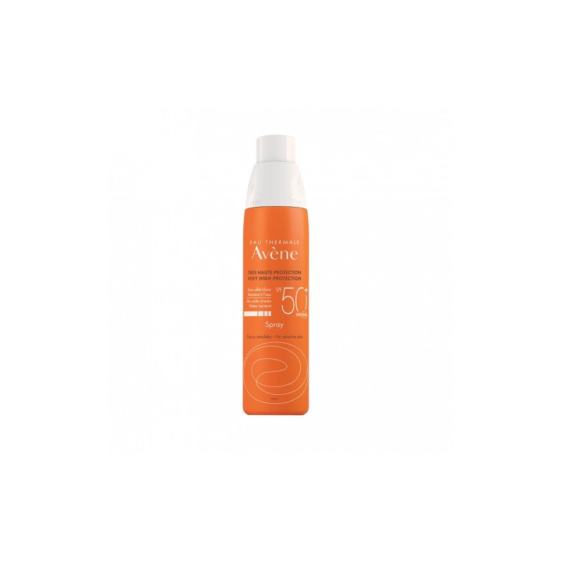 AVENE Très haute protection SPF50+ spray peaux sensibles sans effet blanc - 200ml