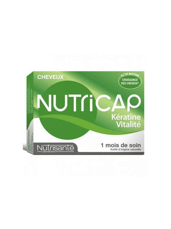 Nutrisanté Nutricap Kératine Vitalité - 30 Capsules