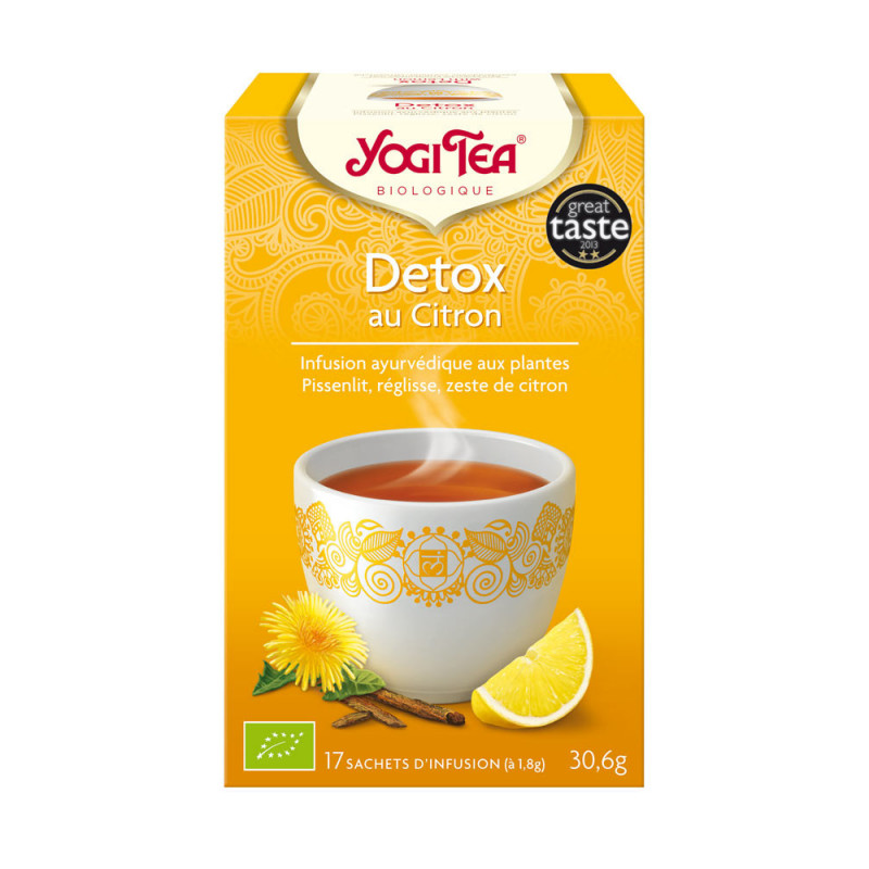 Yogi Tea Detox au Citron - 17 Sachets