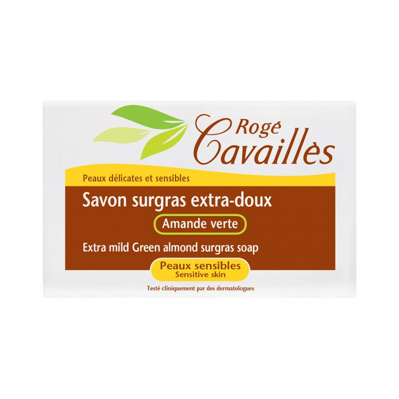 Rogé Cavaillès Savon Surgras Extra-Doux Amande Verte - 150 g