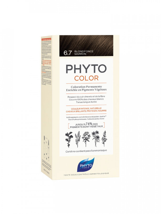 Phyto PhytoColor Coloration Permanente Coloration : 6.7 Blond Foncé Marron