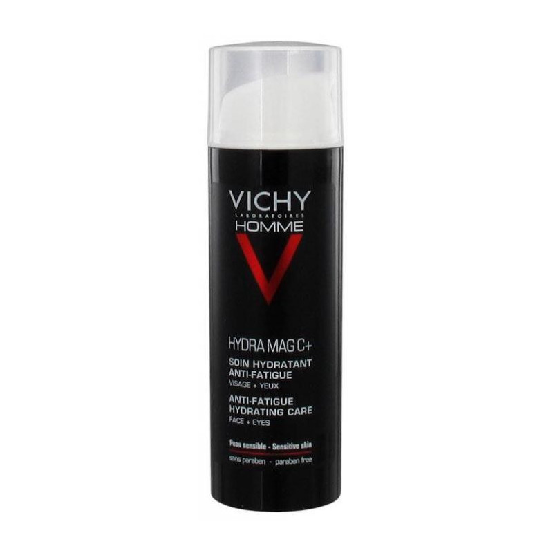 Vichy Homme Hydra Mag C+ Soin Hydratant Anti-Fatigue - 50 ml