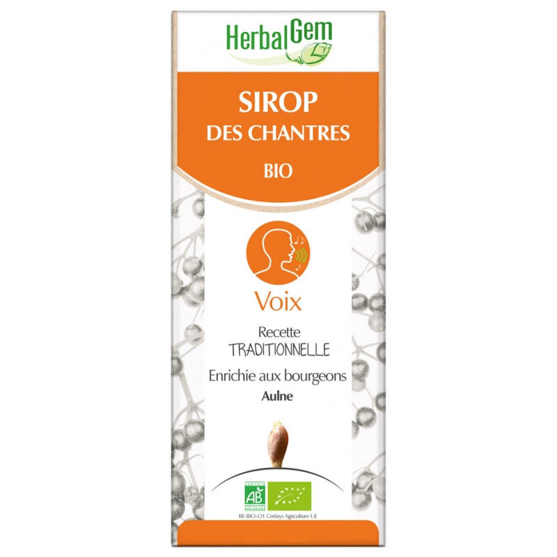 HerbalGem Sirop des Chantres Bio - 150 ml