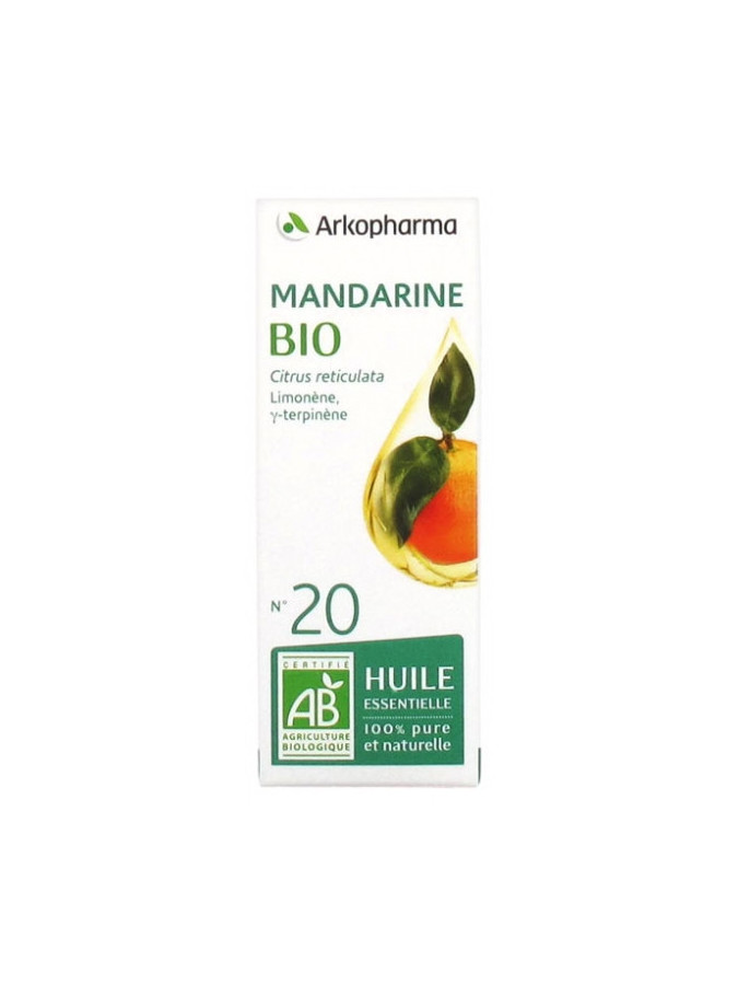 Arkopharma Huile Essentielle Mandarine (Citrus reticulata) Bio n°20 - 10 ml