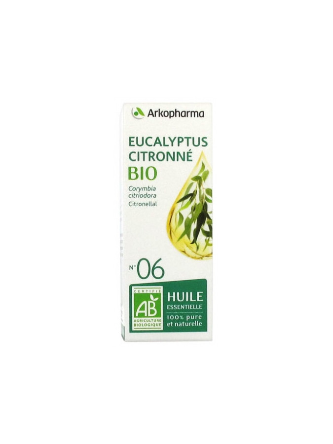 L'huile essentielle d'eucalyptus citronné contre les maux de gorge