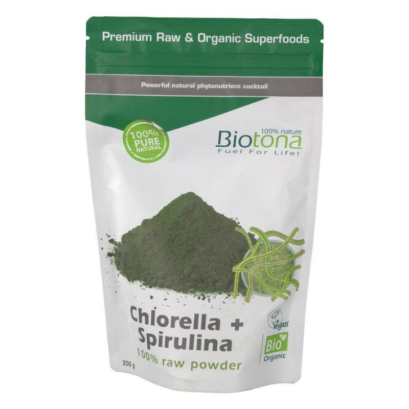 Biotona Chlorella + Spirulina - 200 g 
