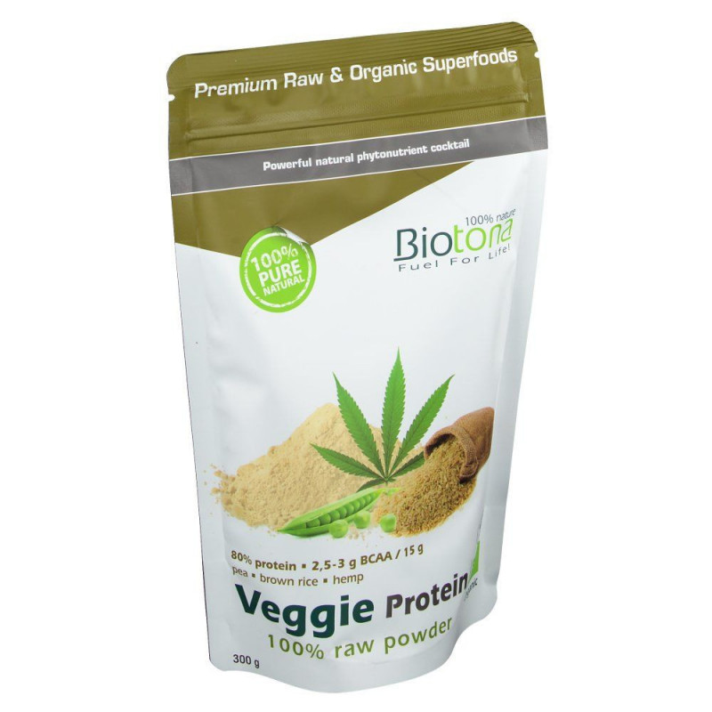 Biotona Veggie Protein Raw Bio - 300 g 