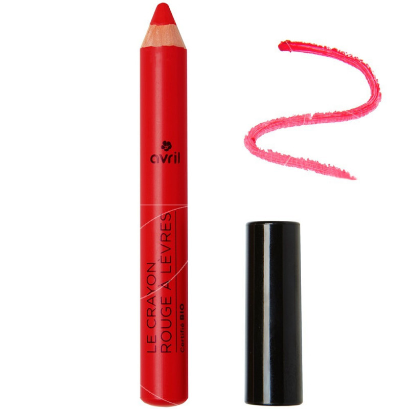 Avril Crayon Rouge à lèvres Griotte BIO 