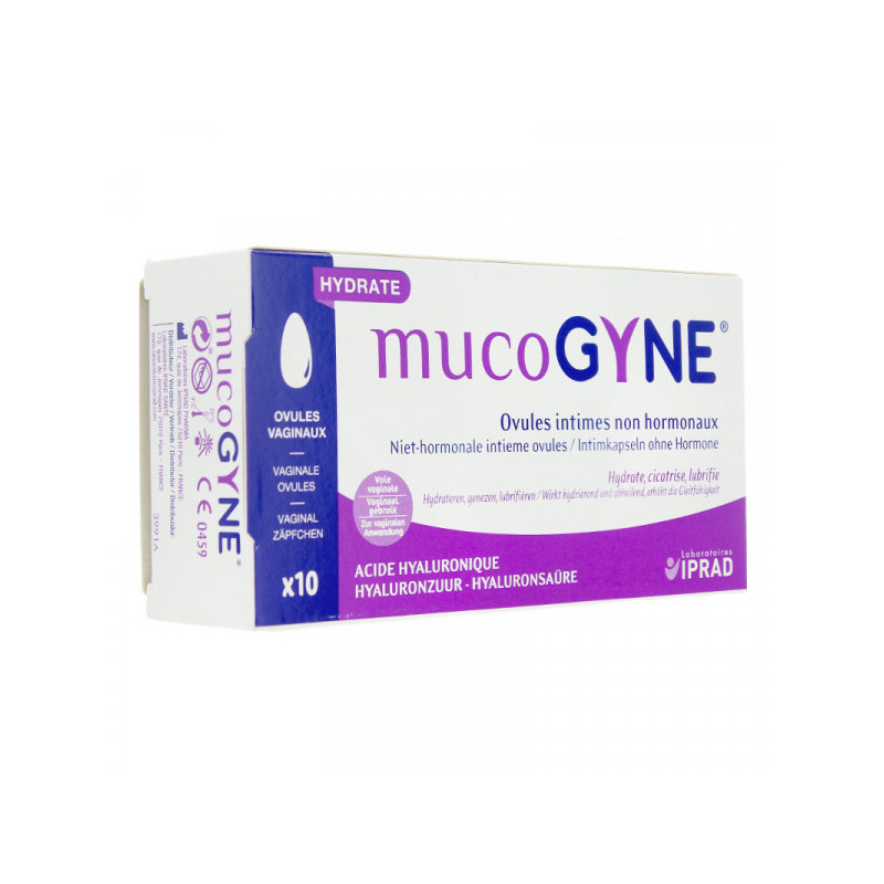 Mucogyne Ovules intimes non hormonaux - 10 unités