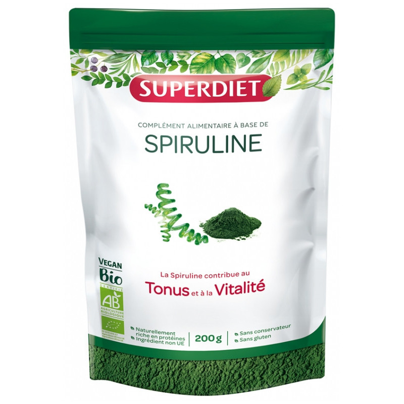 Super Diet Spiruline Bio - 200 g