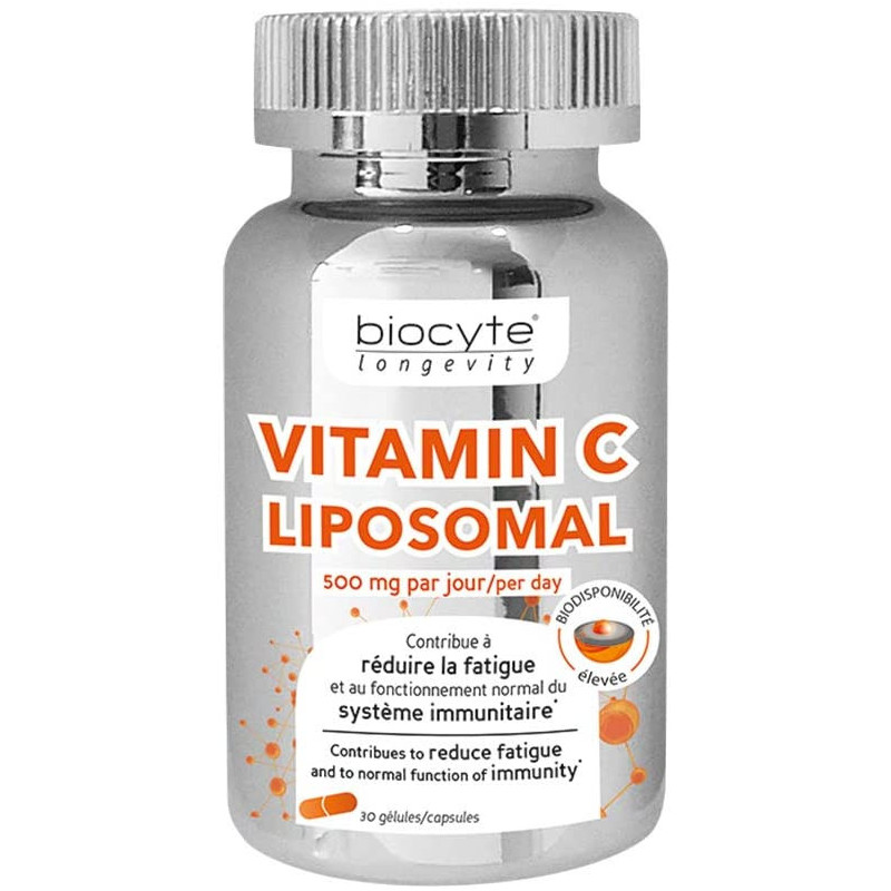 BIOCYTE Vitamine C Lipo 500mg - 30 comprimés