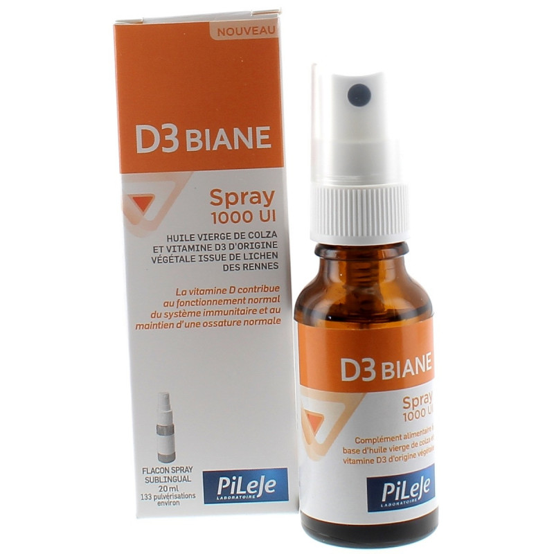 Pileje D3 Biane spray - 20 ml