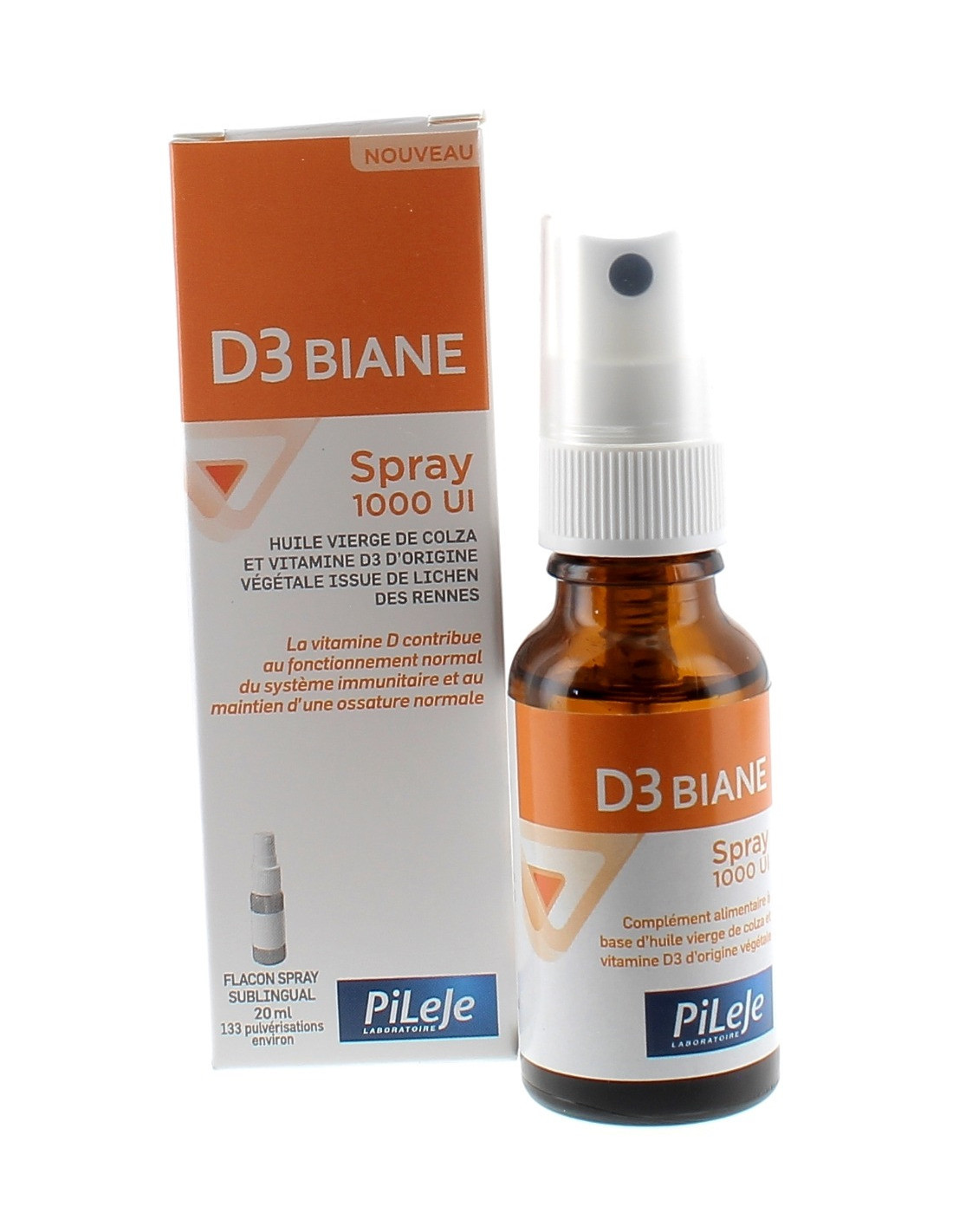 Pileje D3 Biane spray - 20 ml