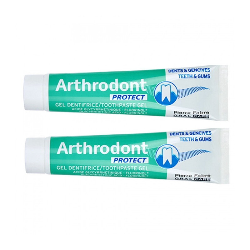 Arthrodont Protect Gel Dentifrice Dents et Gencives - Lot de 2x75ml