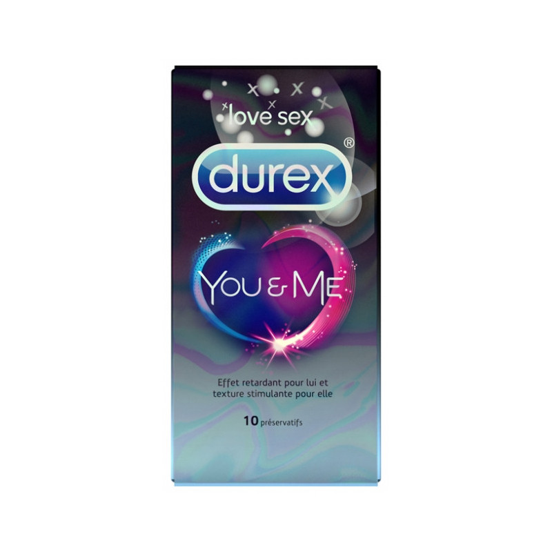 Durex You & Me - 10 Préservatifs