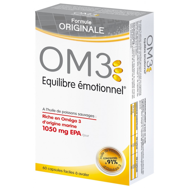 OM3 Équilibre Émotionnel - 60 Capsules