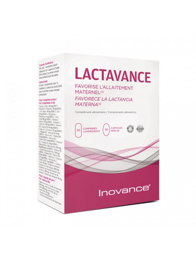 Inovance Lactavance - 30 comprimés + 30 capsules