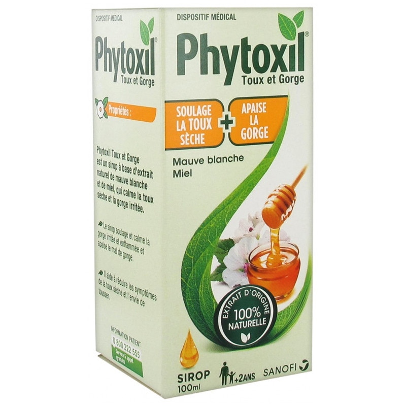 Sanofi Phytoxil Toux et Gorge Sirop - 100ml