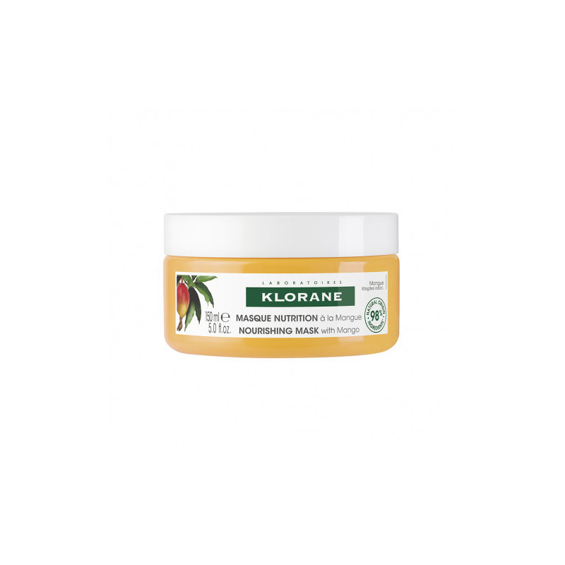 Klorane Masque capillaire réparateur à la Mangue - 150 ml