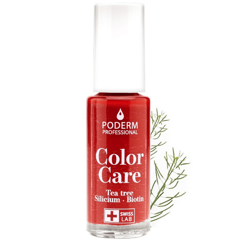 Poderm Vernis Soin Rouge Allure - 8ml