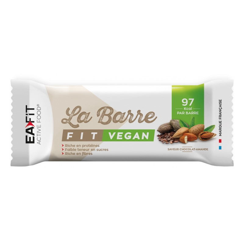 Eafit La Barre Fit Vegan Saveur Chocolat-Amande - 28 g