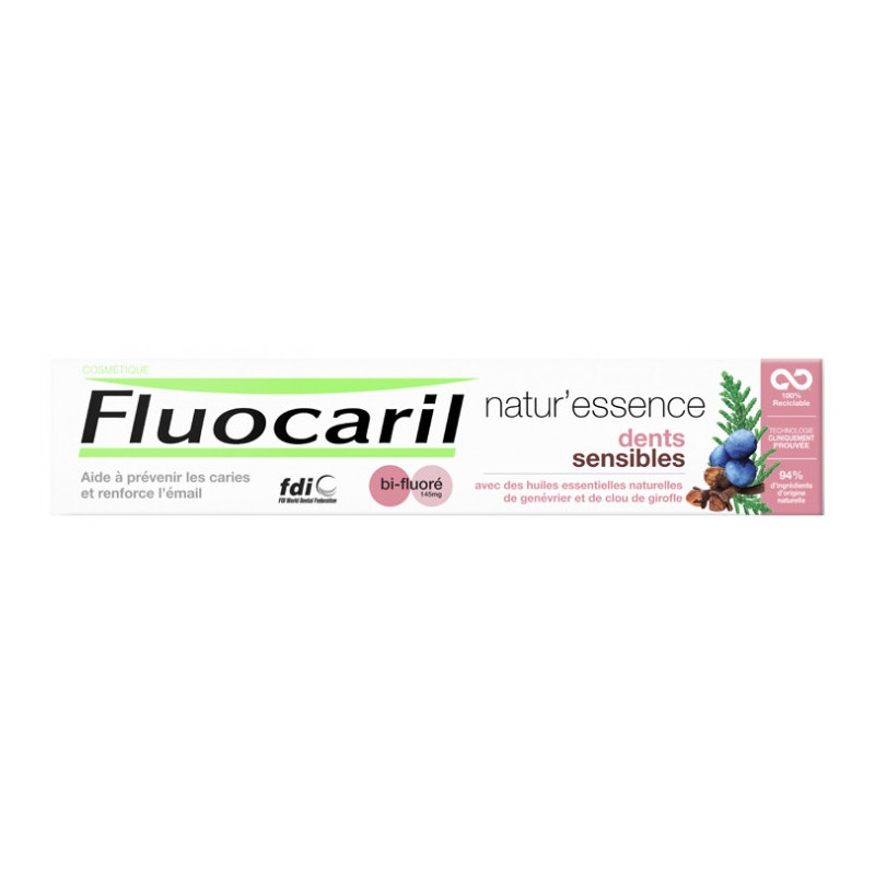 Fluocaril Natur'Essence Dentifrice Dents Sensibles Bi-Fluoré - 75ml