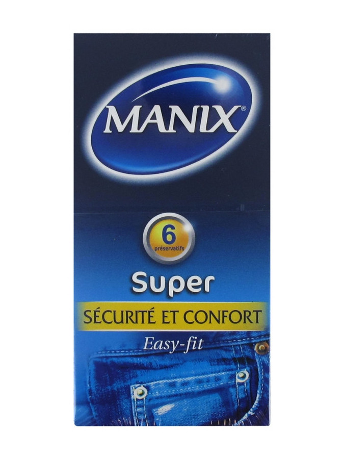 Manix Super Préservatifs - 6 unités