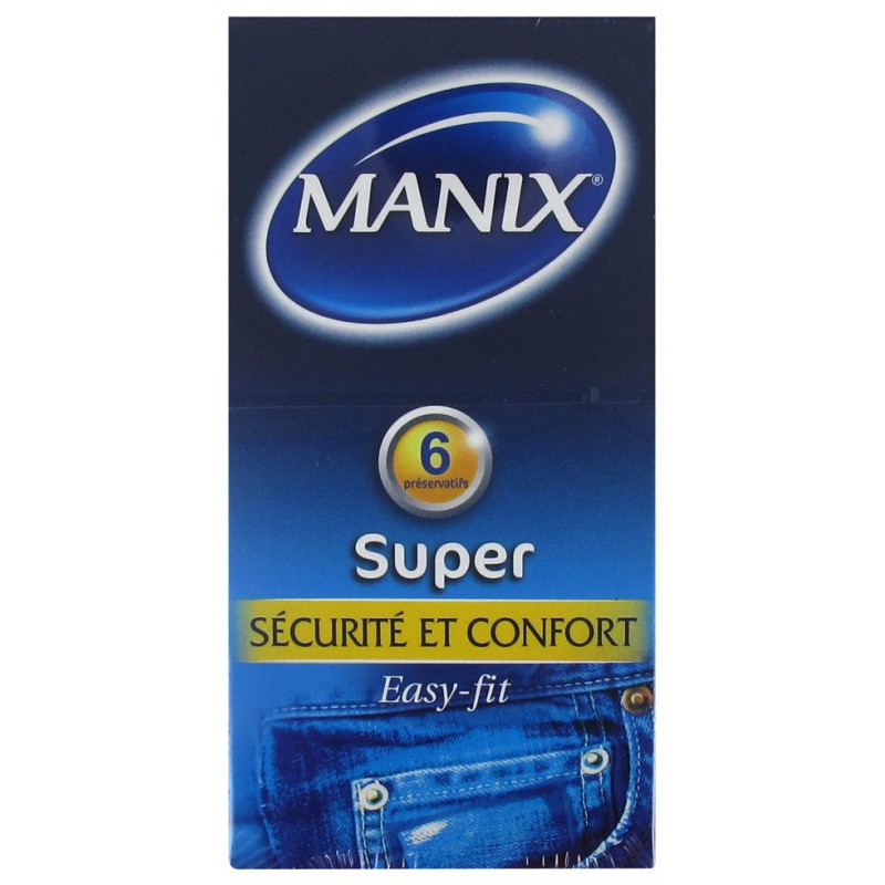 Manix Super Préservatifs - 6 unités