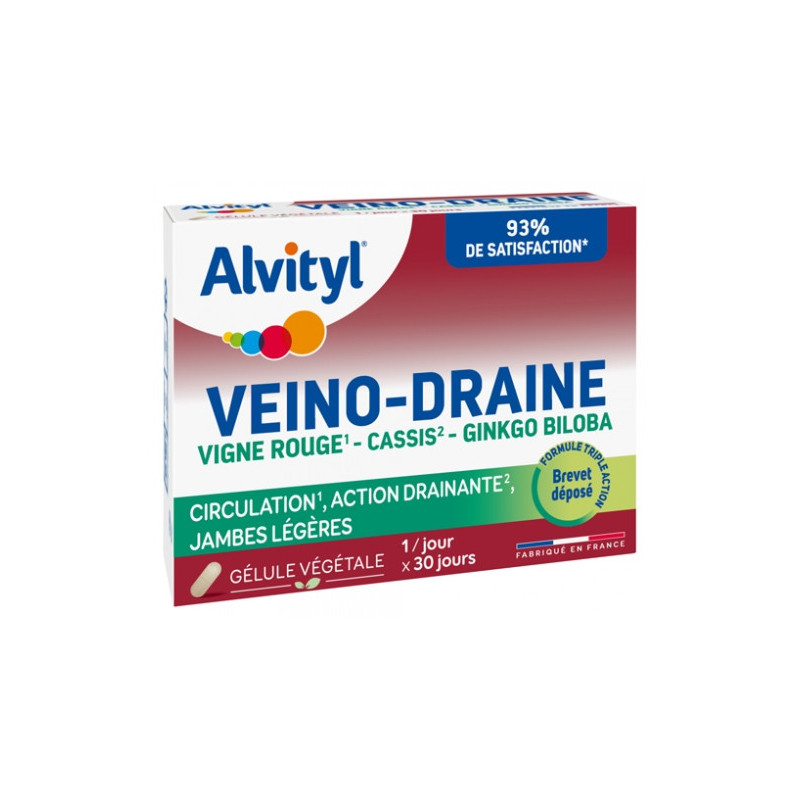 Alvityl Veino-Draine - 30 Gélules