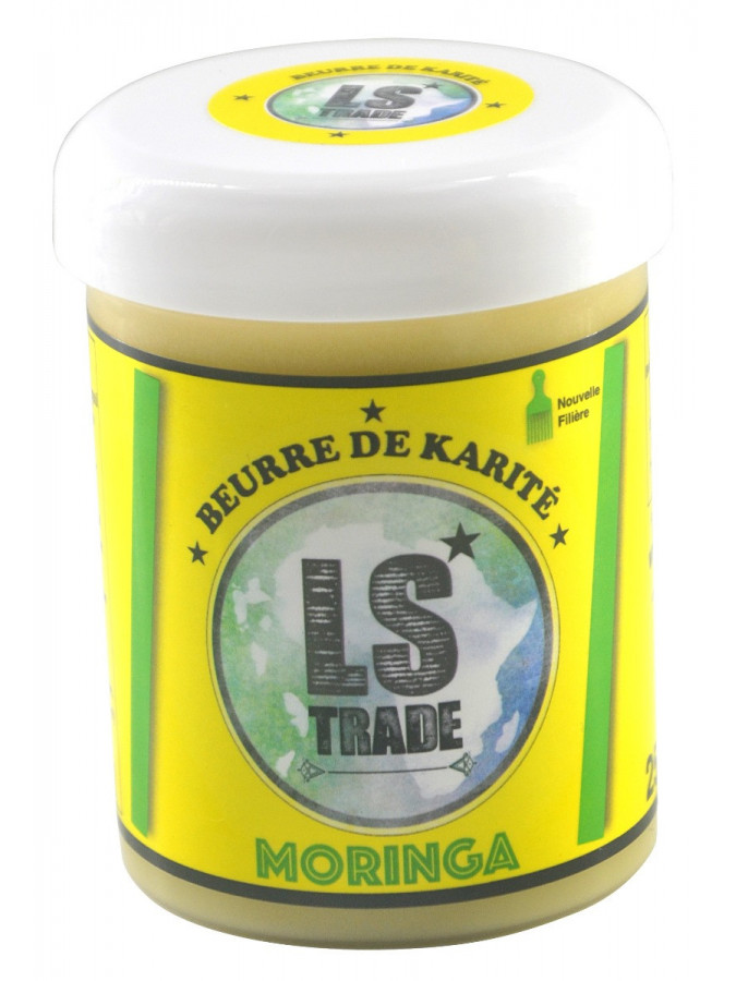 LS TRADE Beurre de Karité au Moringa - 250 g