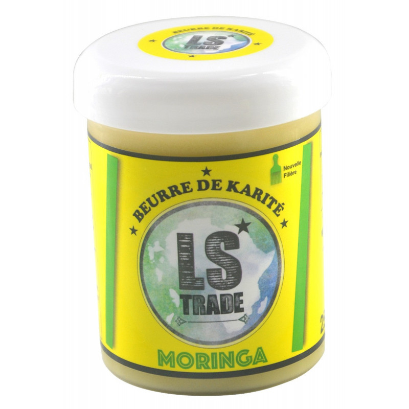 LS TRADE Beurre de Karité au Moringa - 250 g