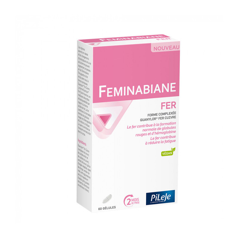  Pileje Feminabiane Fer - 60 gélules