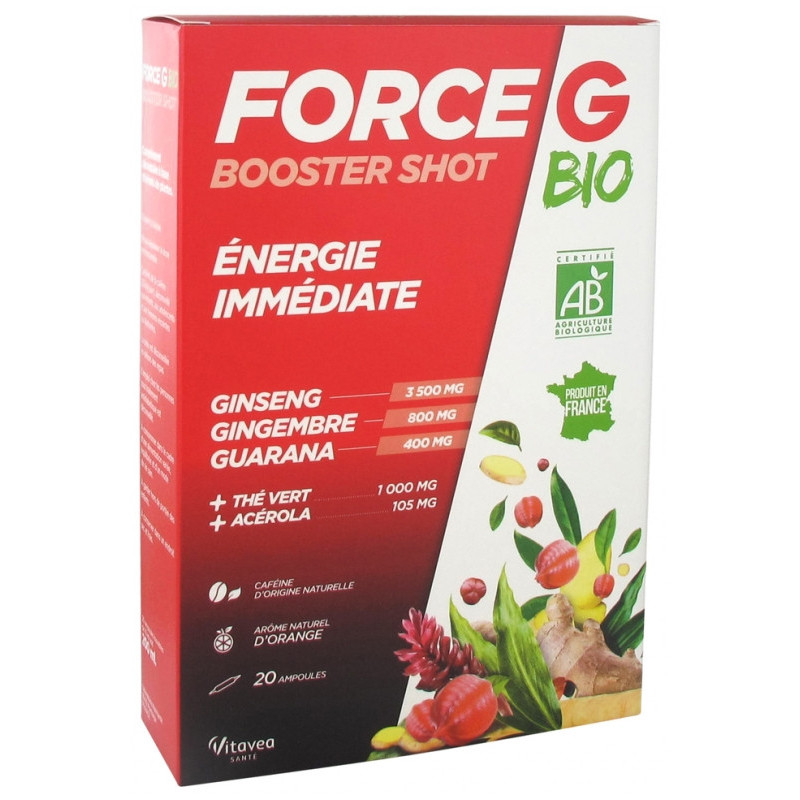 Nutrisanté Force G Bio Booster Shot - 20 ampoules