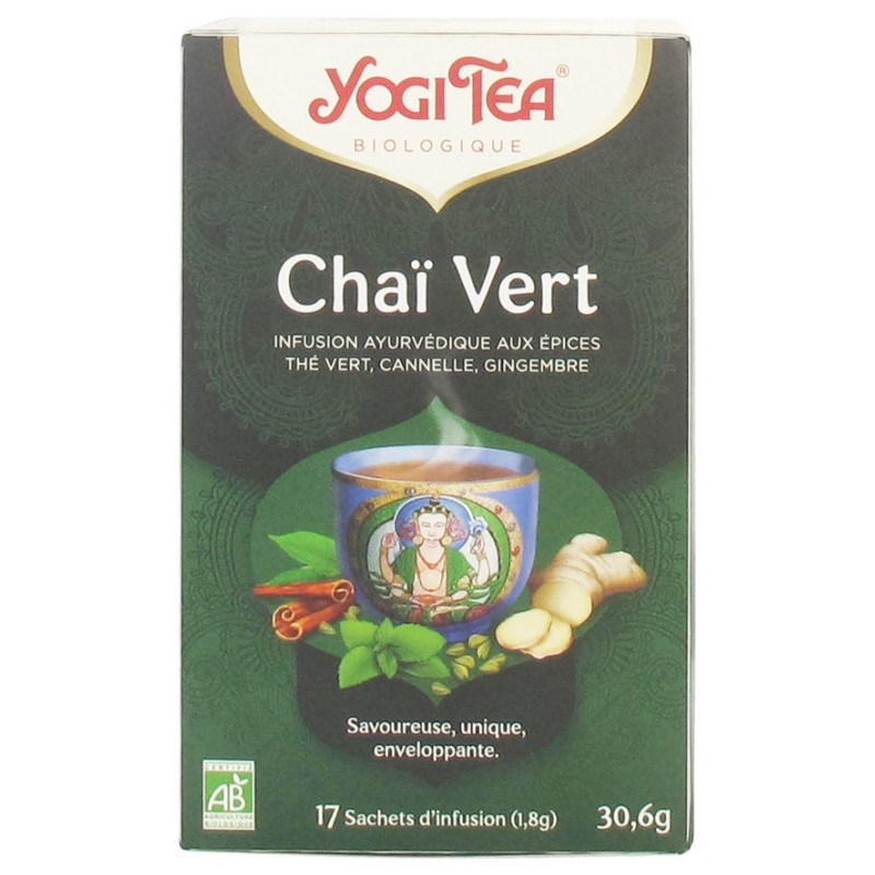 Yogi Tea Chaï Vert Bio - 17 Sachets