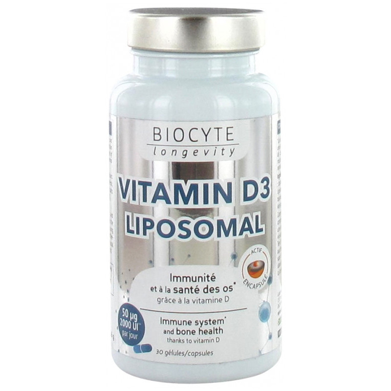 Biocyte Longevity Vitamin D3 Liposomal - 30 Gélules