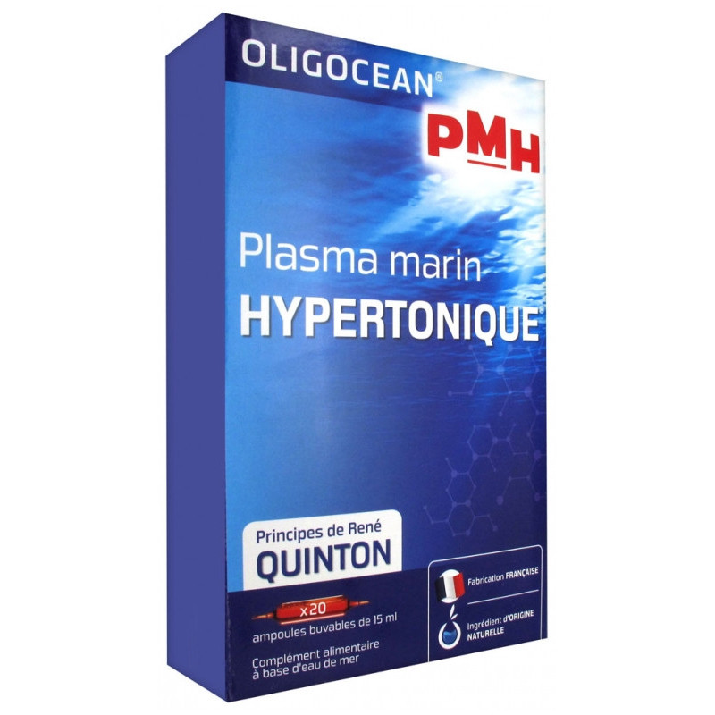 Oligocean Plasma Marin Hypertonique - 20 Ampoules