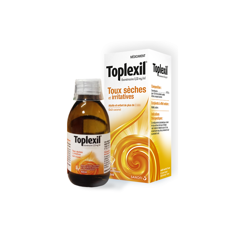 TOPLEXIL 0,33 mg/ml, sirop - 150ml