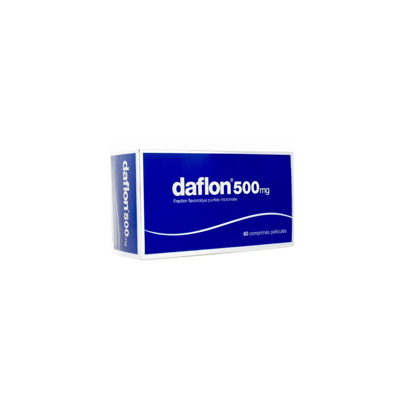 DAFLON 500 mg - 60 comprimés pelliculés