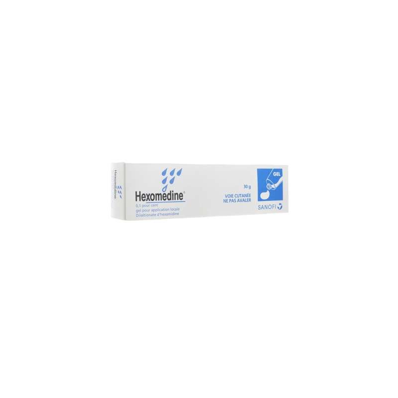 HEXOMEDINE 0,1 POUR CENT, gel pour application locale - 30g