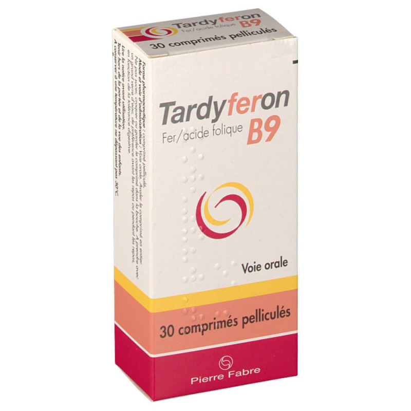 TARDYFERON B9 - 30 comprimés pelliculés
