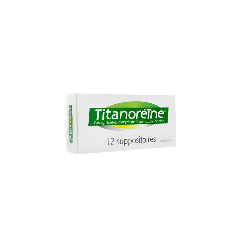 TITANOREINE - 12 suppositoires