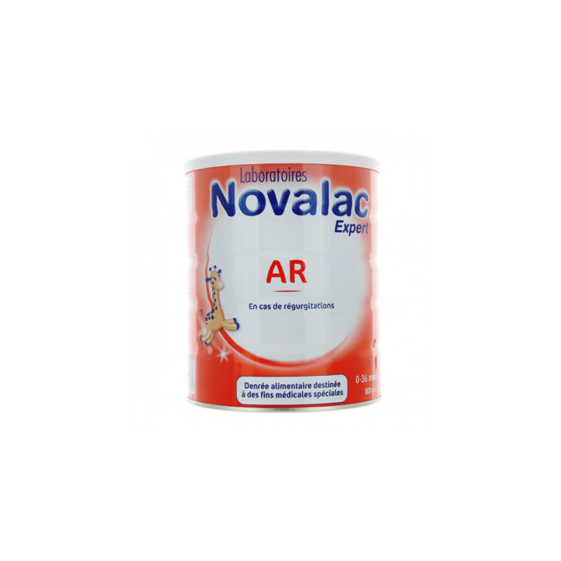Lait AR 0 à 36 mois Novalac - Lait anti-régurgitations - 800g